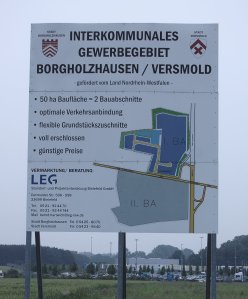IBV Werbeschild 2011